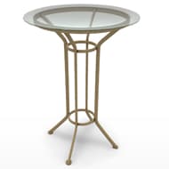 Glass Stool Table 18