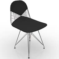 Eames Wire Chair Leather Seat
