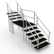 High Stairs 3 parts