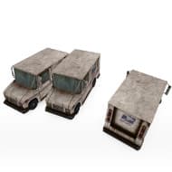 Abandoned Mailtrucks
