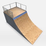 Skate Park Ramp Rest