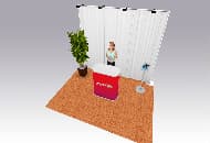 Pipe and drape / banner background