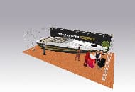 Boat show, gantry - exhibition stand